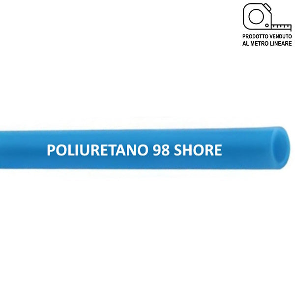 SPIRALFLEX TUBO ARIA POLIURETANO 98 SHORE AZZURRO AL MTL.
