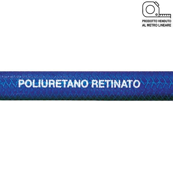 SPIRALFLEX TUBO ARIA POLIURETANO RETINATO BLU AL MTL.