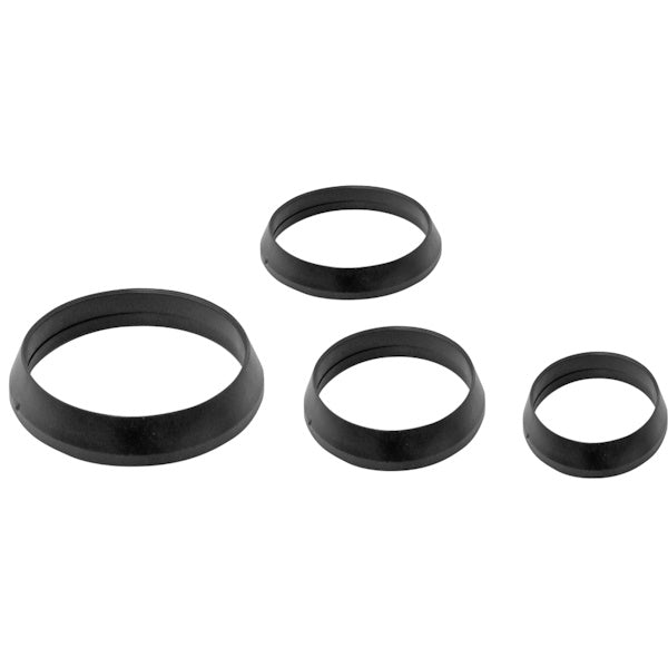 IDRO-BRIC GUARNIZIONI CONICHE PER CANOTTI DA 3/8"-1/2"-3/4"-1" CONF.PZ8