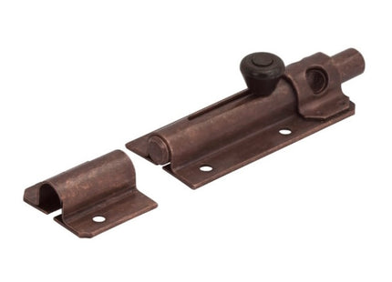 ALDEGHI ART. 248 CATENACCIO PORTA LUCCHETTO ASTA TONDA BRONZATO MM105
