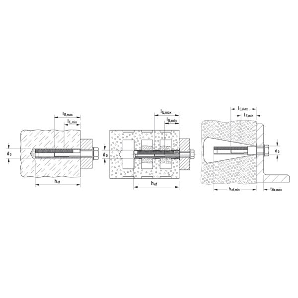 FISCHER BUSSOLA CON FILETTATURA INTERNA FIS E