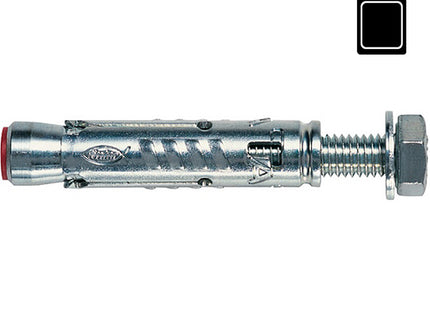 FISCHER  TASSELLI IN ACCIAIO CON VITE TA M 8 S/10 K BLISTER PZ4