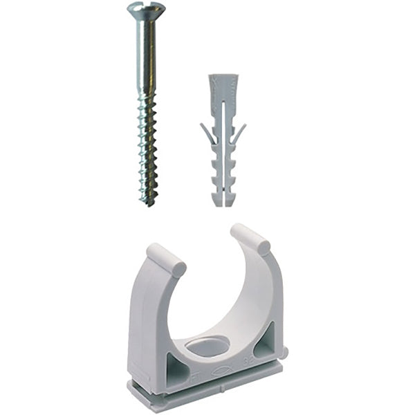 FISCHER BLISTER FISSATUBI A SCATTO IN NYLON CON VITI E TASSELLI FT