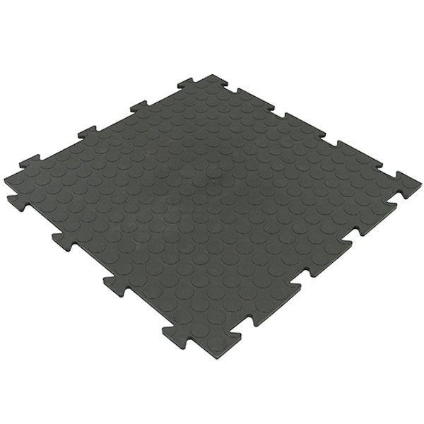 ARTPLAST LINEA TENAX PIASTRELLA IN PVC BOLLE MM500X500x8 NERA