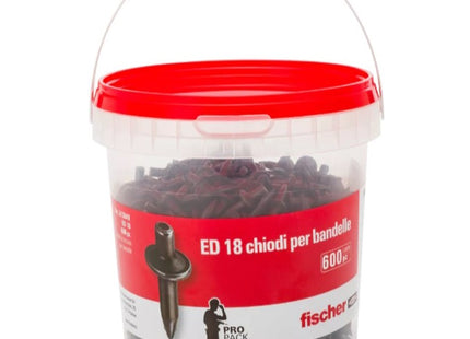 FISCHER CHIODI A PERCUSSIONE ED18 IN BARATTOLO PZ600