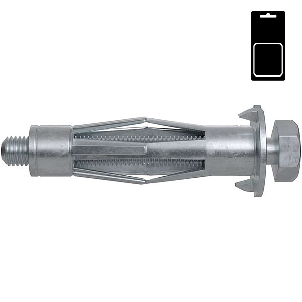 FISCHER  TASSELLI IN ACCIAIO PER CARTONGESSO CON VITI HM S K IN BLISTER