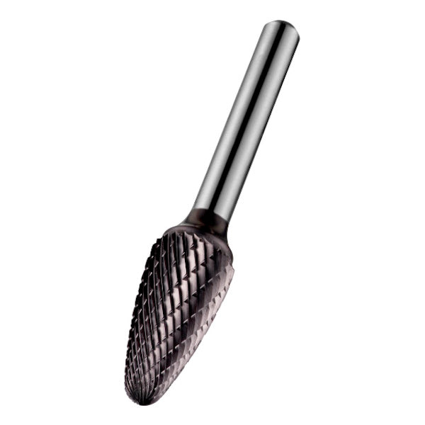 DORMER FRESA ROTATIVA HM PUNTA SFERICA FORMA F D.MM12,7X25 GAMBO MM6