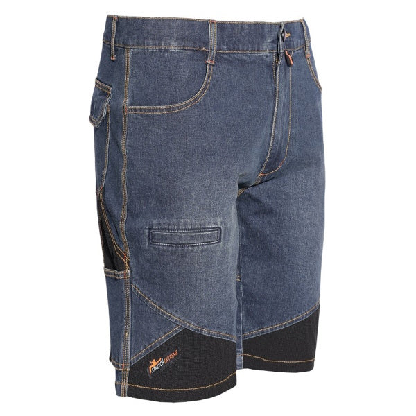 ISSA BERMUDA DA LAVORO JEANS EXTREME COLORE BLU