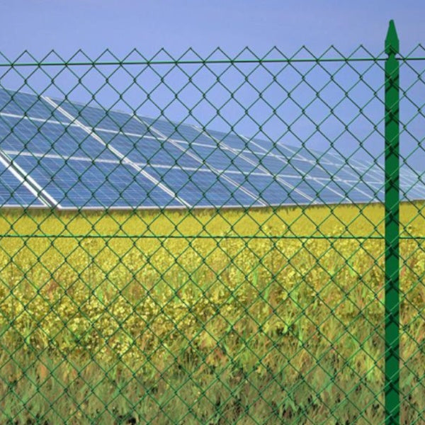 CAVATORTA PALETTO PER RETI IN FERRO PLASTIFICATO A T COLORE VERDE