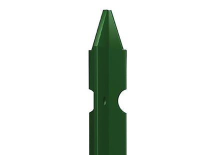 CAVATORTA PALETTO PER RETI PLASTIFICATO VERDE A T H.CM250 MM35X35X4,0