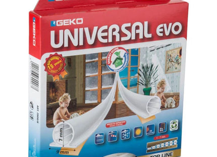 GEKO 2800/12 GUARNIZIONE ADESIVA PER INFISSI MM7X9 MT6 TRASPARENTE
