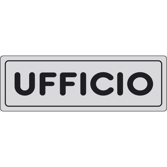 SEGNALE UFFICIO ADESIVO MM150X 50