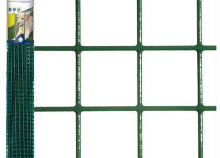 TENAX RETE PLAMET 20 IN FERRO ZINCATO PLASTIFICATO VERDE CONF.MT1,0X5
