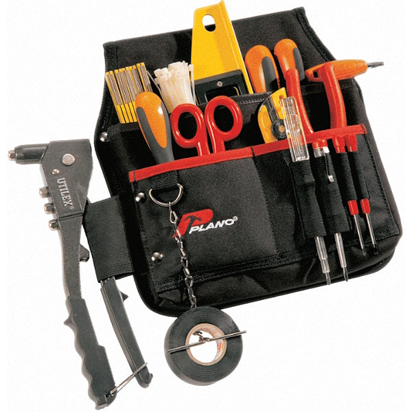 PLANO TECHNICS 535TB TASCA PORTAUTENSILI PER ELETTRICISTA IN TESSUTO