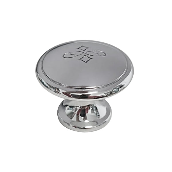 METAL STYLE POMOLO PER MOBILI IN ZAMA FLORENCE CROMO LUCIDO D.MM25