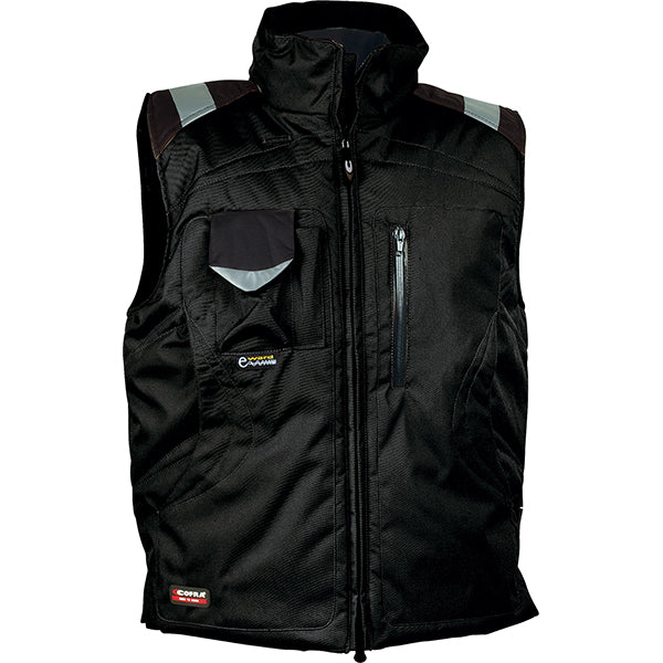 COFRA GILET IMBOTTITO POLAR COLORE NERO/NERO