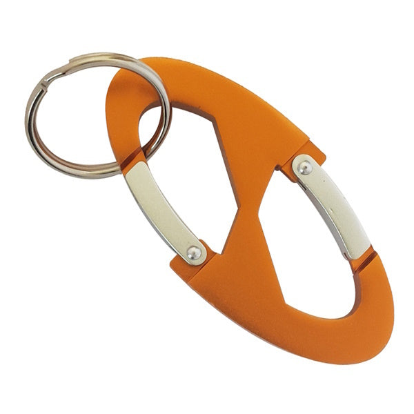 SILCA PORTACHIAVI A MOSCHETTONE DOPPIO CON ANELLO