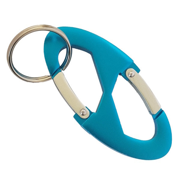 SILCA PORTACHIAVI A MOSCHETTONE DOPPIO CON ANELLO