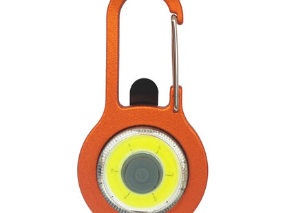 PORTACHIAVI A MOSCHETTONE MODELLO FLASHLIGHT LED DISC ARANCIO SILCA - RENAUDO.jpg