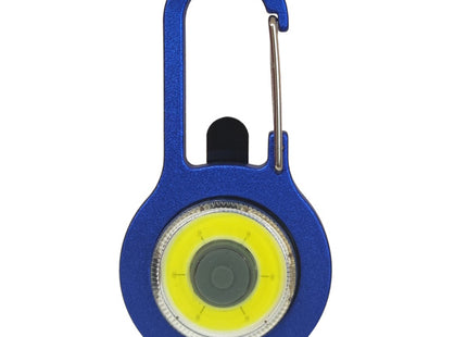 PORTACHIAVI A MOSCHETTONE MODELLO FLASHLIGHT LED DISC BLU SILCA - RENAUDO.jpg