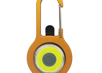 PORTACHIAVI A MOSCHETTONE MODELLO FLASHLIGHT LED DISC GIALLO SILCA - RENAUDO.jpg