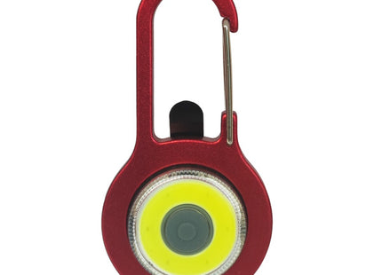 PORTACHIAVI A MOSCHETTONE MODELLO FLASHLIGHT LED DISC ROSSO SILCA - RENAUDO.jpg