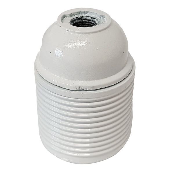 FAEG PORTALAMPADE IN TERMOINDURENTE CAMICIA FILETTATA E27 BIANCO PZ2