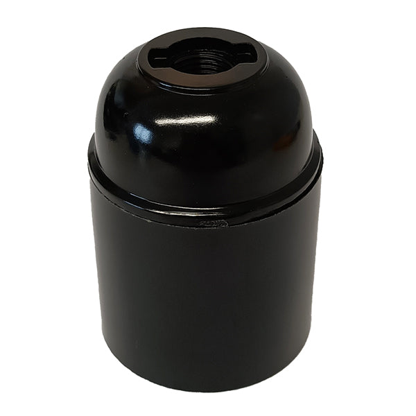 FAEG PORTALAMPADE IN TERMOINDURENTE CAMICIA LISCIA E27 NERO PZ2