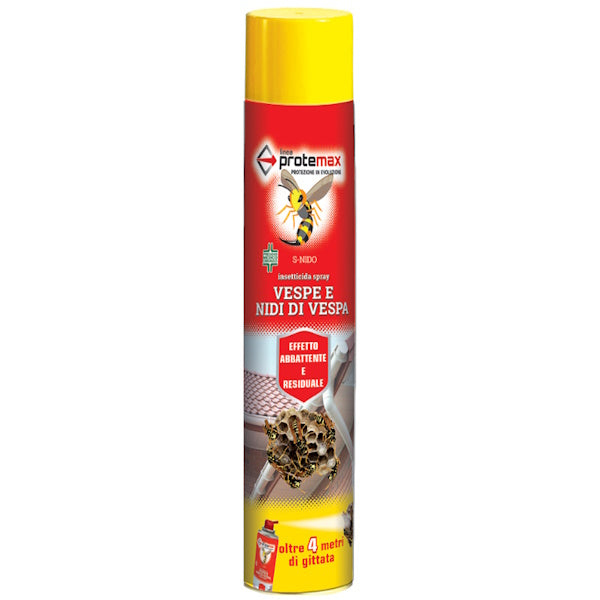 PROTEMAX VESPE E NIDI DI VESPA INSETTICIDA SPRAY BOMBOLA ML750