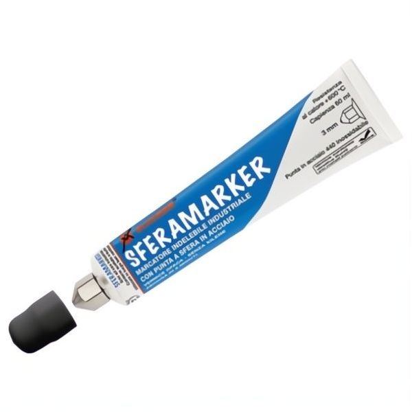 ULLMANN BLUEMAN MARCATORE SFERAMARKER VERNICE PUNTA A SFERA BLU*