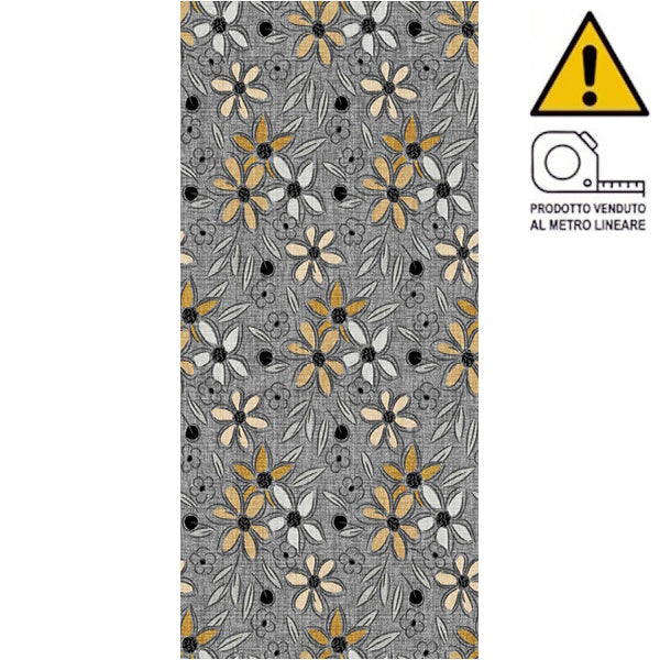 VELCOC PASSATOIA MOD. NAIF FIORI H.CM50 AL MTL*