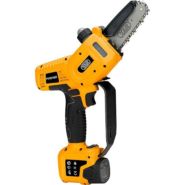 VOLPI SEGHETTO A CATENA PER  POTATURA A BATTERIA PVS5500 14,4V 2,5AH