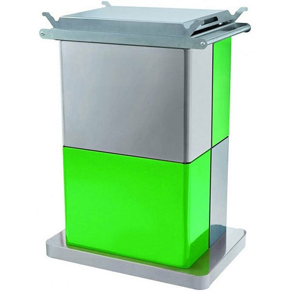 PYROGRILL BARBECUE A PELLET COLORATO VERDE/INOX