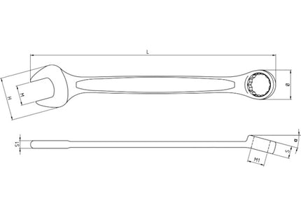 BETA    42MP CHIAVE COMBINATA LUCIDA