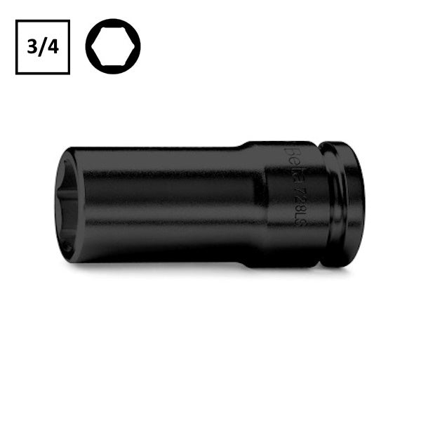 BETA   728LS CHIAVE A BUSSOLA MACCHINA ESAGONALE LUNGA SOTTILE 3/4&quot;