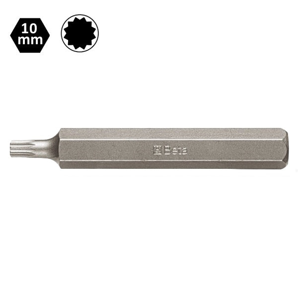 BETA   867XZN/L INSERTO BIT PER VITI CON INCAVO XZN LUNGO ATTACCO MM10