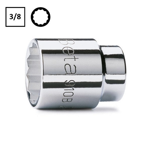 BETA   910B CHIAVE A BUSSOLA A MANO 3/8" POLIGONALE