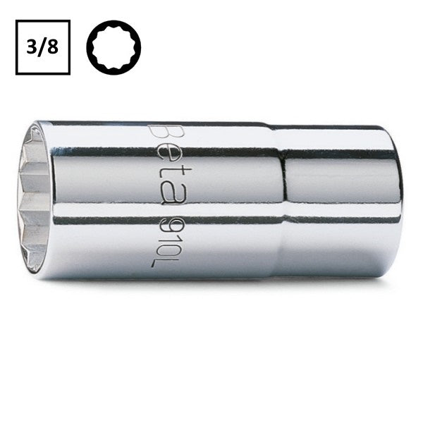 BETA   910BL CHIAVE A BUSSOLA A MANO 3/8" POLIGONALE LUNGA