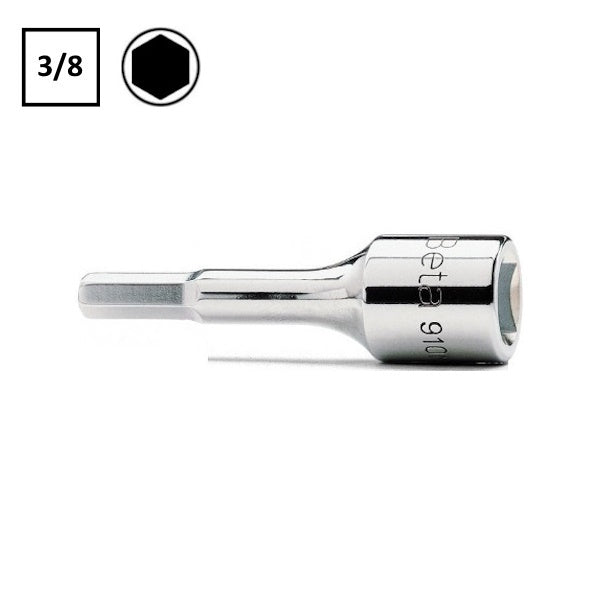 BETA   910ME CHIAVE A BUSSOLA A MANO 3/8" MASCHIO ESAGONALE