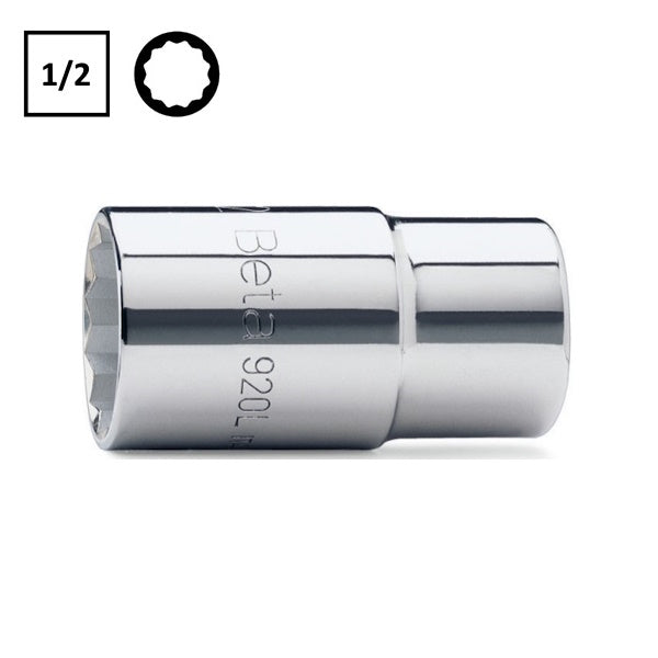 BETA   920BL CHIAVE A BUSSOLA A MANO 1/2" POLIGONALE LUNGA