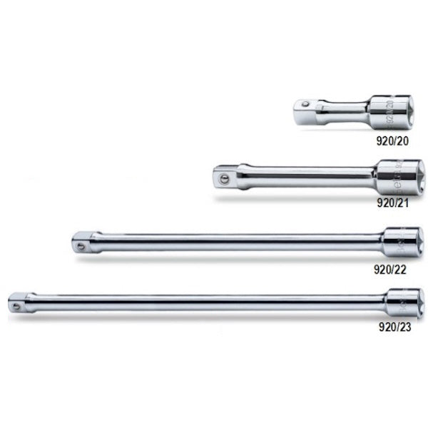 BETA   920/... PROLUNGA CON ATTACCO QUADRO MASCHIO E FEMMINA 1/2"