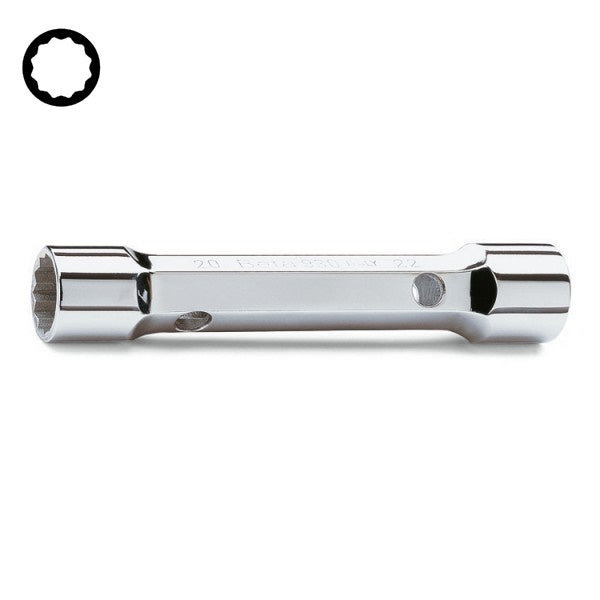 Chiave A Brugola Doppia 8x9 Mm In Acciaio Cromo Vanadio - Pesante E Resistente - Foto 2