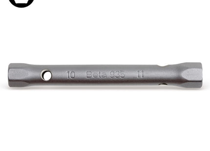 BETA   935 CHIAVE A TUBO DOPPIA ESAGONALE TIPO LEGGERO MM 6X 7