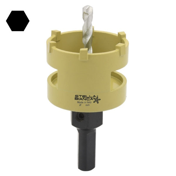 STELLA BIANCA FRESA A TAZZA PER EDILIZIA STANDARD CON GAMBO