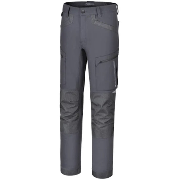 BETA  7640GG PANTALONI DA LAVORO ELASTICIZZATI IN GRAPHENE GRIGIO