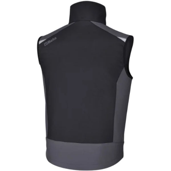 BETA  7647GG GILET DA LAVORO IN GRAPHENE GRIGIO/NERO