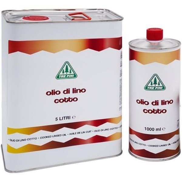 TRE PINI OLIO LINO COTTO