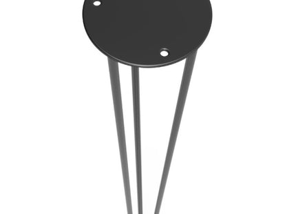 MINUTEX GAMBA IN FILO PER TAVOLO MOD. WIRE ACCIAIO VERNICIATO H.CM 71