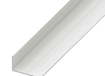ALFER ANGOLARE LATI DISUGUALI SCANALATI PVC BIANCO MT.2,5