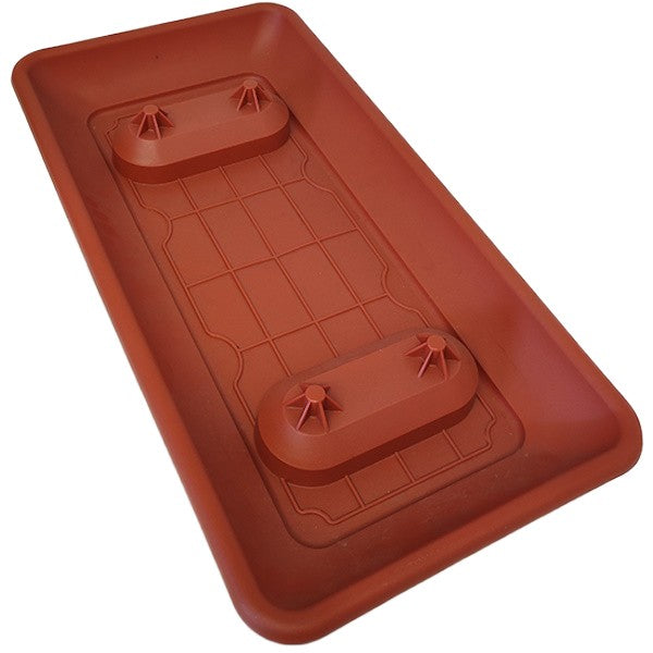 MARCHIORO SOTTO VASO TIKAL SCR COLORE TERRACOTTA